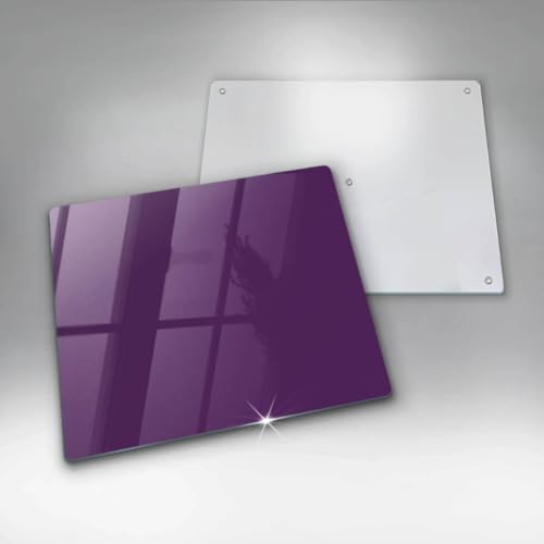 Planche à découper induction 60x52 cm Wallfluent violette pour protection plaque cuisson - 6