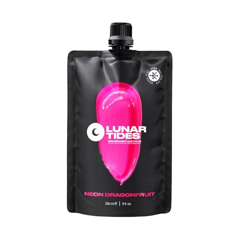 Lunar Tides Semi-Permanent Hair Color (43 colors) (Neon Dragonfruit, 4 fl. oz.)