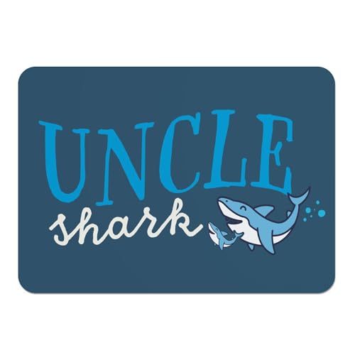 Sets de table bleu Uncle Shark dessous liège napperons mer 4 pcs - 2
