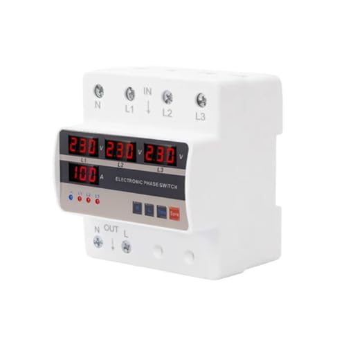 Commutateur de transfert automatique triphasé STVP-935S 40A rail DIN