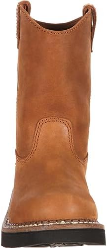 Georgia Boot Kids' GB202 Mid Calf Boot, Brown, 5.5 M US Big Kid | Image 2