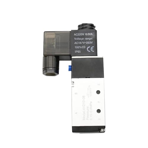 Électrovanne pneumatique 4V210-08 pour stopper les fuites d'air et chutes de pression