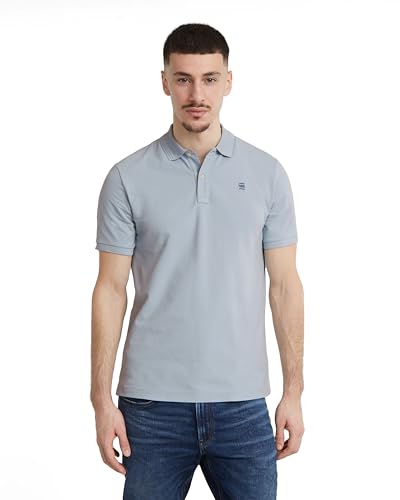 G-Star Raw Dunda Slim Polo, Azul Faze Blue D11595-5864-6481 , L Para Hombre