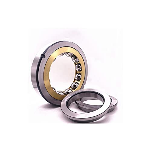 Image of FASNA QJ318 Four-Point Angular Contact Ball Bearings, 90 mm x 190 mm x 43 mm, Single Row, Open, Bearing Steel, 1 piece(QJ318N2M)