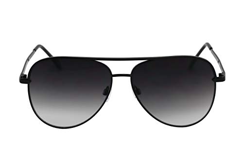 Flawless Large Flat Lens Mirror Gradient Lens Aviator Sunglasses for Men and Women3