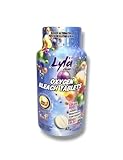 LYLA 3X Oxygen Bleach Tablets For Color Clothes & Plus,Color Booster,Stain Remover, Laundry Brightener, Chlorine Free 42 Tablets