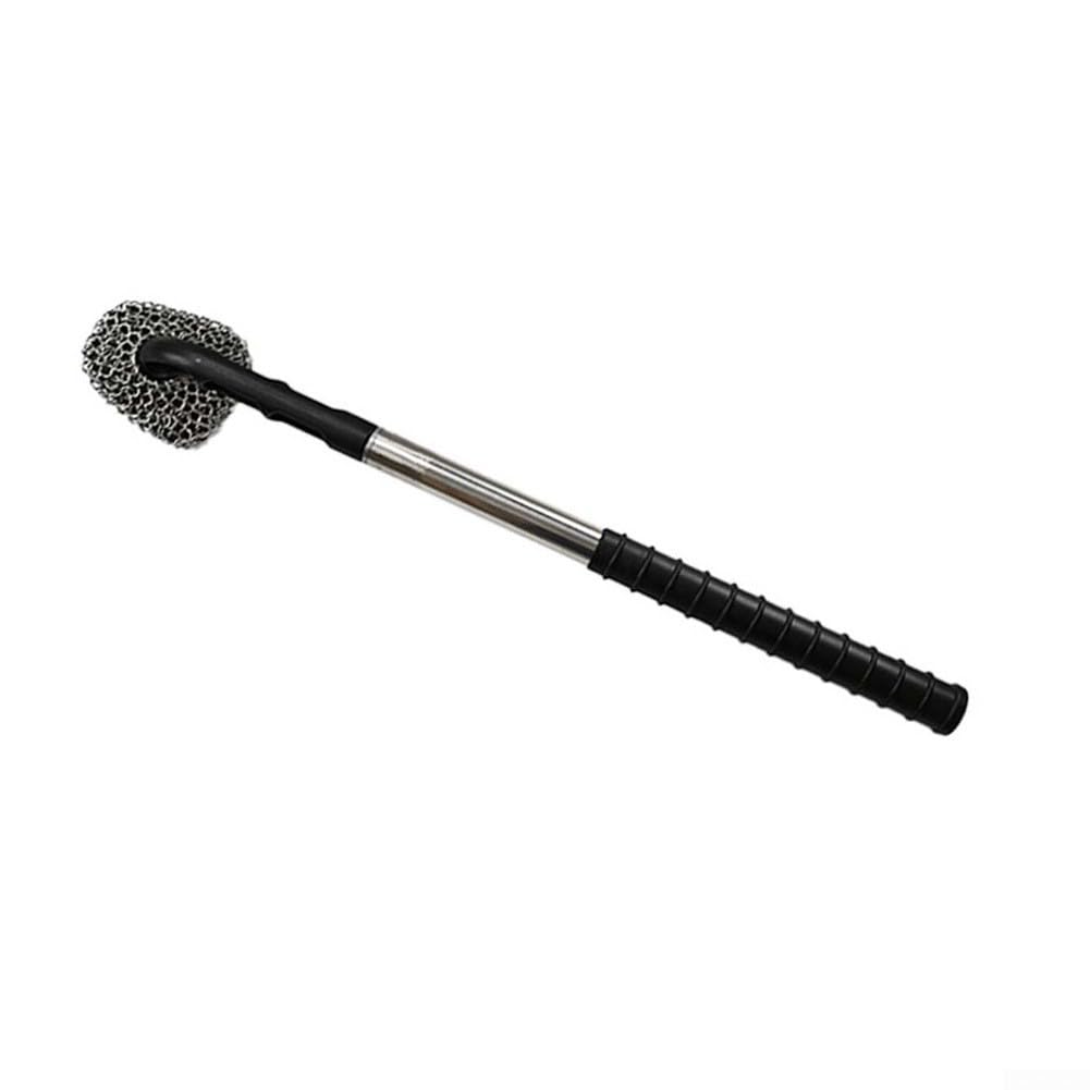 Cepillo Barbacoa para cadena Metal 63cm Sin Cerdas Cepillo Barbacoa