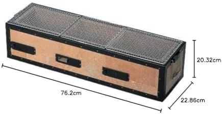 Kinka BBQ Diatomite Charcoal Grill Barbecue Hibachi Stove 77 x 23cm BQ8T Konro yakitori Japanese