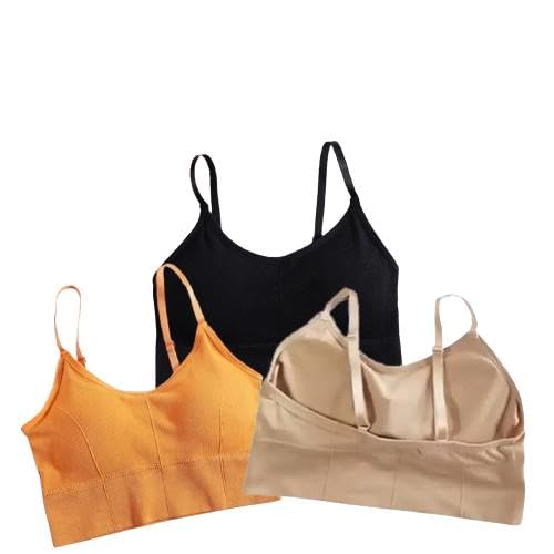 Image of Acnos 7 Colors Women's Wirefree Non Padded Super Combed Cotton Elastane Stretch Medium Coverage Everyday Bra with Concealed Shaper Panel and Adjustable