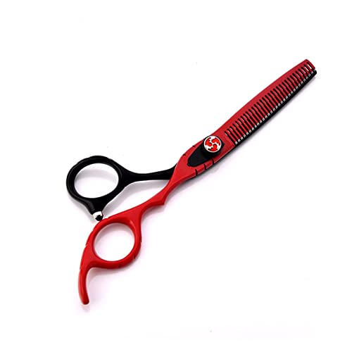 Ciseaux de coiffure avec ensemble de ciseaux amincissants en acier inoxydable