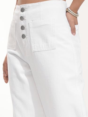 Image of Tokyo Talkies Women's Flared Regular Mid-Rise Jeans Pant