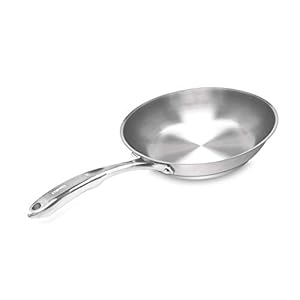 Chantal SLIN63-20 Induction 21 Steel Fry Pan, 8-Inch