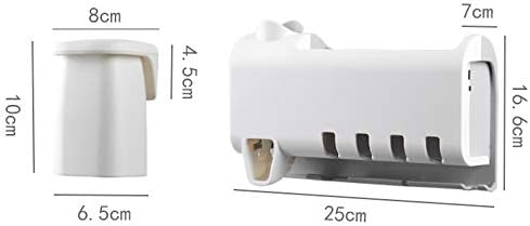 Toothbrush Toothpaste Storage Rack Toothbrush Rack Storage Box Bathroom Wall Mounted