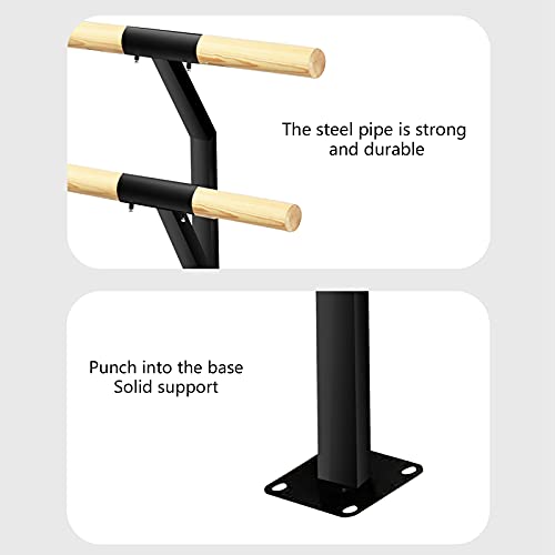Barre de ballet portable pour étirements à domicile sans fixation murale