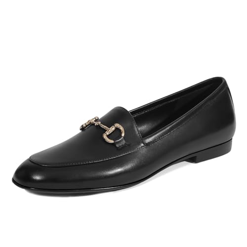 Image of Womens Loafers Flats Dress Shoes Slip On Penny Comfortable Round Toe Business Casual Work