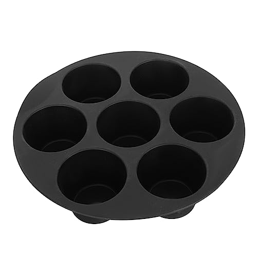 KICHOUSE 7 Molde De Taza De Pastel Moldes Para Muffins Moldes Para Pasteles Pequeños Panadería Con Horneando Taza Para Hornear Pastel Black Gel De Sílice