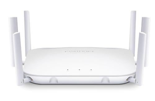 Image of Fortinet FortiAP 243K Wi-Fi 7 Indoor Access Point | Quad-Radio with External Antenna Support | 6GHz Tri-Band | 10 Gigabit Ethernet | BLE /ZigBee | WPA3 Security (FAP-243K-A)