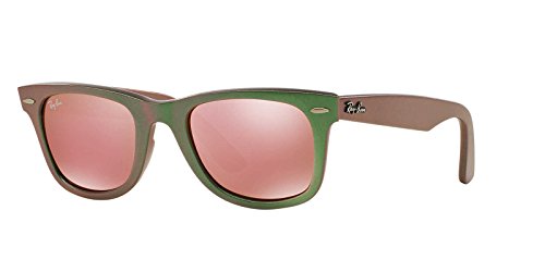 Image of Ray-Ban Wayfarer Sunglasses (Green) (RB-2140-6109Z2)