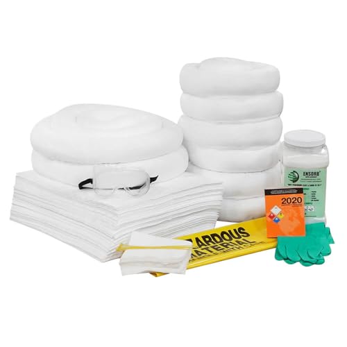 ENPAC 30-Gallon Spill Kit Refill, Oil-only, Convenient Size, Drum Not Included, 23 Gallon Capacity