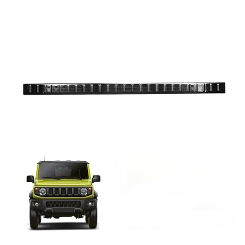 Uxi.Shop スズキ 新型ジムニー JB64W/JB74W カスタム パーツ JIMNY 専用設計 サイドステップガード/ドアキックガード/リアバンパーステップガード 汚れ防止 傷防止 インテリアパネル ステンレス製 ガーニッシュ アクセサリー (リア