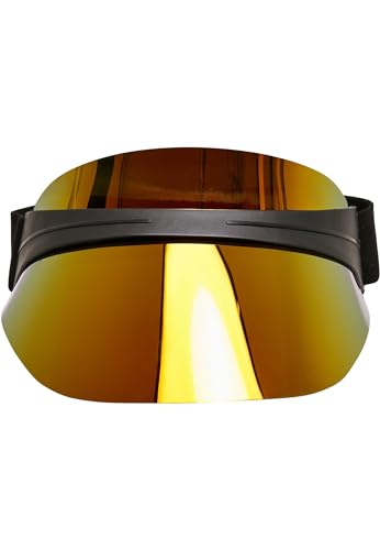 Urban Classics Visière en Plastique Cool Casquette de Baseball, Noir/Orange, Taille Unique Mixte