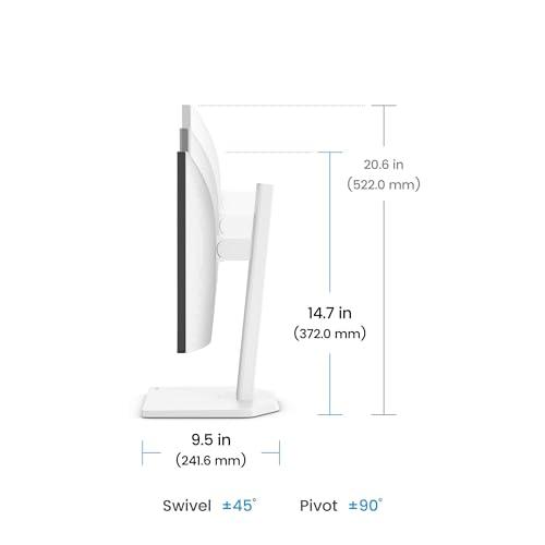 Image of BenQ GW2490TC 23.8 inch IPS Computer Montior, 1080P FHD, 144Hz, Height and Tilt Adjustable, Home Office, USB-C, Visual Optimizer, Flicker-Free, Low Blue Light, Ultra Slim Bezel, TUV-Certified, Eye-CareU