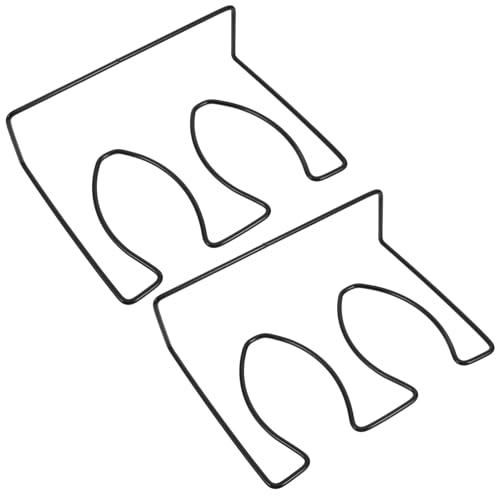 PRETYZOOM 2pcs Over Door Shoe Rack Space-Saving Shoe Organizer for Boots Wall-Mounted Entryway Storage for Closet and Garage