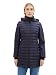 Produktbild TOM TAILOR Damen 1037477 Hybrid Steppmantel mit Kapuze, 30025-navy Midnight Blue, L