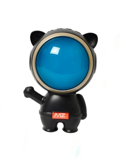 MZ M54VP (Portable Bluetooth Speaker) Dynamic Thunder Sound with High Bass, 5W Power with 1200mAh Battery (Black)