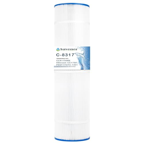 Savener Pool Filter Compatible with Jandy CS150, Hayward X-Stream CC1500, CCX1500RE, PJANCS150, 817-0150, R0462300, C-8414, C-8317, FC-1287, Pro Clean 150, PWWCT150,150 Sq.ft Filter Cartridge 1 Pack