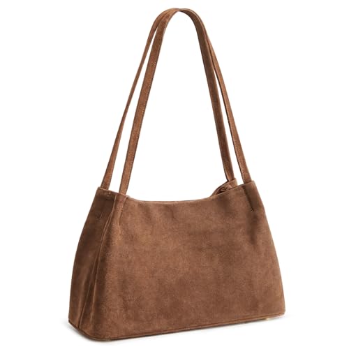 Image of Kattee Genuine Leather Purse and Handbag for Women, Soft Hobo Bag