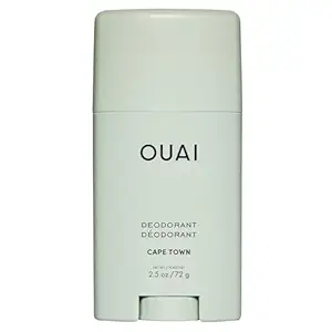 OUAI Aluminum Free Deodorant - Women's Deodorant with 24-Hour Odor Control & Invisible Application - Enriched with Notes of Wet Grass, Ginger, Basil & Green Fig - Cape Town (2.5 oz)