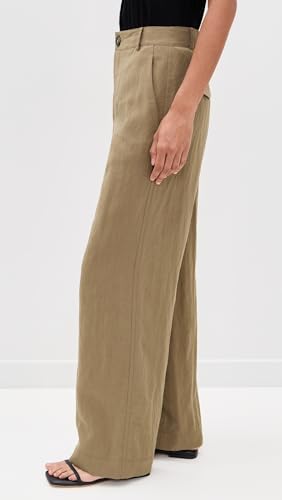 Vince Women's Mid Rise Relaxed Wide Leg Pants4