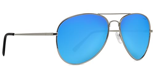 NYS Collection Premium Polarized Classic Aviator Sunglasses, Lightweight Frame, 63mm Lenses, UV400 for Men & Women2
