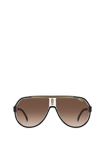Carrera Men's 1057/S Square Sunglasses, Black Gold, 64mm,11mm + 13