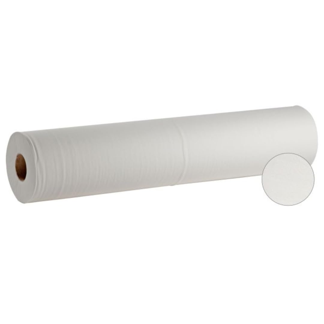 Rollos Papel Camilla Con Precorte 50 m x 60 cm | Celulosa Virgen 100% | Rollo Papel de Camilla estética, masaje, clínicas, tatuadores, consultorios médicos, etc (3)