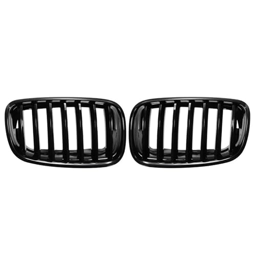Grilles calandre rein sportif noire brillante pour BMW X5 E70 X6 E71 2007-2013
