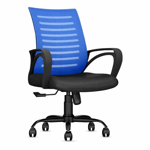 Image of Ergonomic 360 Swivel Office Chair for Home & Office Work with Back Support |Tilting & Height Adjustable Mechanism | Revolving Computer Chair for Home Study Use | Gaming Style Boss Chair