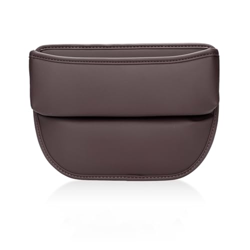 サイド収納ボックス【に適用するホンダ CR-V4代目】シートサイドポケット 環境に優しい革素材 隙間ポケット 革新版カーシート隙間収納ボックス 車載サイド収納 車載サイド収納 大容量 携帯電話 現金 コイン カード 鍵 ペン 小物収納 (Mocha bro