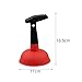 Sink Drain Plunger Suction Plunger, Household Kitchen Drain Plunger for Shower Kitchen Sink Bathtub Toilet, Red