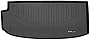 SMARTLINER All Weather Custom Fit Cargo Trunk Liner Floor Mat Behind 3rd Row Black Compatible with 2018-2023 Chevrolet Traverse