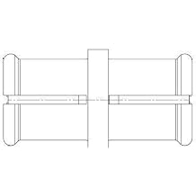 SV Microwave 1290-4008 SMP Adaptor Female To Female