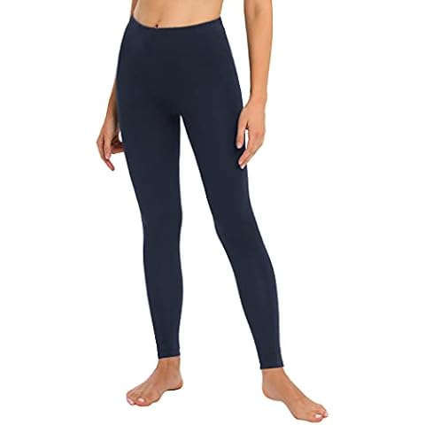 Latuza Women's Soft Viscose Lounge Pajama Leggings M Navy Cover