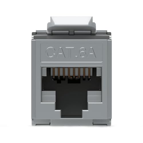 UACC-KEYSTONE-JACK-C6A Connecteur RJ45 Cat6A Prise Keystone Blindée