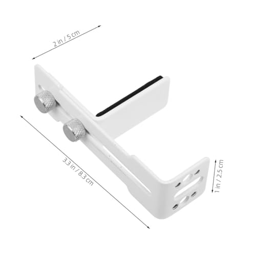 Soporte para Tarjeta Gráfica Metal Blanco 3 Piezas miniatura 2