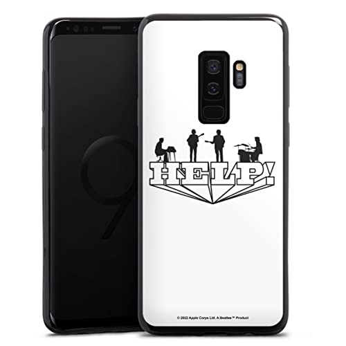 DeinDesign Coque en Silicone Compatible avec Samsung Galaxy S9 Plus Étui Silicone Coque Souple The Beatles Help! Rock ‘n’ Roll - Les Beatles, Paul McCartney, John Lennon, RIngo Starr, George Harrison DeinDesign Coque en Silicone Compatible avec Samsung Galaxy S9 Plus Étui Silicone Coque Souple The Beatles Help! Rock 'n' Roll