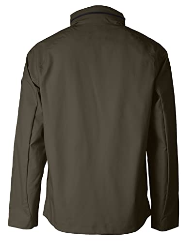 Image of Cutter & Buck Men's Vapor Water Repellent Stretch Mens Full Zip Rain Jacket