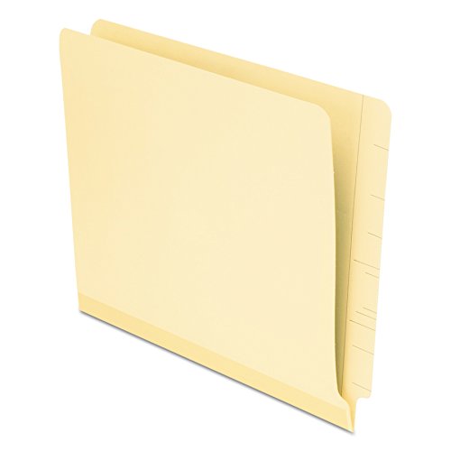 Pendaflex 11230EE Laminate Spine Shelf File Folder, Straight Tab, 14 pt Manila, Letter (Box of 50)