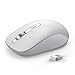 Price comparison product image JOYACCESS Wireless Bluetooth Mouse J, Cordless Triple Mode Mouse for Laptop(BT 5.0/3.0+2.4Ghz)Silent Computer Mini Mice for Mac OS, PC, Macbook, Android, Windows - Grey