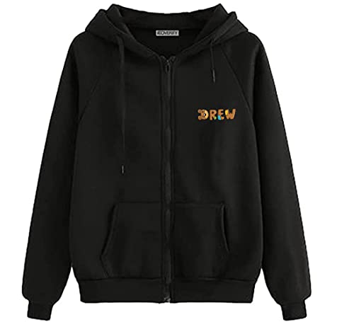 Image of Koverify Printed Black Jacket Cottonblend Black Zipper Hoodie Anime Printed Jacket